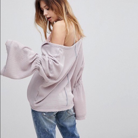 FREE PEOPLE Dahlia Lilac Thermal - Picture 3 of 5